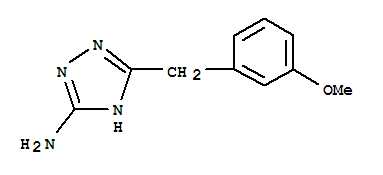1H-1,2,4-Triazol-5-amine,3-[(3-methoxyphenyl)methyl]-