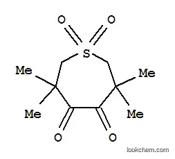 3,3,6,6-tetramethylthiepane-4,5-dione 1,1-dioxide