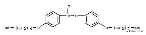 Molecular Structure of 50649-44-0 (4-N-OCTYLOXYPHENYL 4-N-PENTYLOXYBENZOATE)