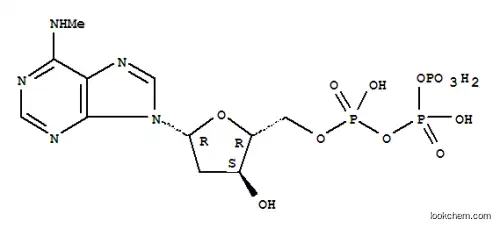 Molecular Structure of 5085-65-4 (N(6)-methyldeoxyadenosine 5'-triphosphate)