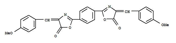 2,2'-(1,4-Phenylene)bis[4-[(4-methoxyphenyl)methylene]oxazol-5(4H)-one]