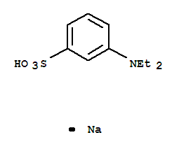 Benzenesulfonic acid,3-(diethylamino)-, sodium salt (1:1)