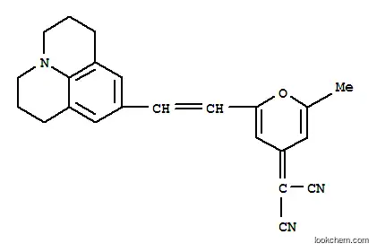 Molecular Structure of 51325-95-2 (4-(Dicyanomethylene)-2-methyl-6-(julolidin-4-ylvinyl)-4H-pyran)