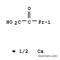 Molecular Structure of 51828-94-5 (Calcium alpha-ketovaline)