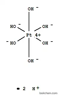 Molecular Structure of 51850-20-5 (Dihydrogen hexahydroxyplatinate)