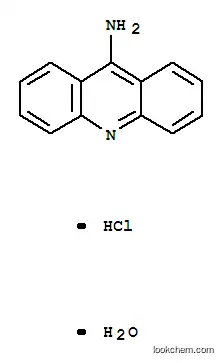 Molecular Structure of 52417-22-8 (9-Aminoacridine hydrochloride hydrate)