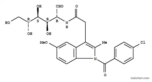 Molecular Structure of 52443-21-7 (glucametacin)