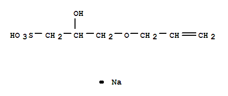 1-Propanesulfonic acid,2-hydroxy-3-(2-propen-1-yloxy)-, sodium salt (1:1)(52556-42-0)