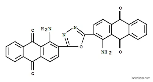 Molecular Structure of 52591-25-0 (2,2'-(1,3,4-oxadiazole-2,5-diyl)bis[1-aminoanthraquinone])