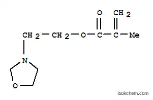 Molecular Structure of 52734-36-8 (2-(3-Oxazolidinyl) ethyl 2-methyl-2-propenoate homopolymer)