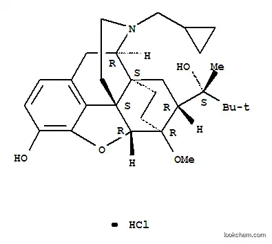 Molecular Structure of 53152-21-9 (BUPRENORPHINE HYDROCHLORIDE)