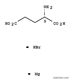 Molecular Structure of 53459-38-4 (magnesium hydrogen L-2-aminoglutarate hydrobromide)