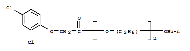 Poly[oxy(methyl-1,2-ethanediyl)],a-[(2,4-dichlorophenoxy)acetyl]-w-butoxy- (9CI)