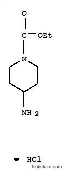 Molecular Structure of 53786-43-9 (ethyl 4-aminopiperidine-1-carboxylate monohydrochloride)