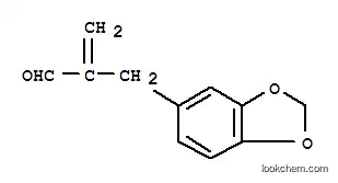 Molecular Structure of 54546-95-1 (alpha-methylene-1,3-benzodioxole-5-propionaldehyde)