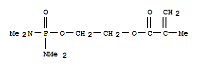 2-Propenoic acid,2-methyl-, 2-[[bis(dimethylamino)phosphinyl]oxy]ethyl ester