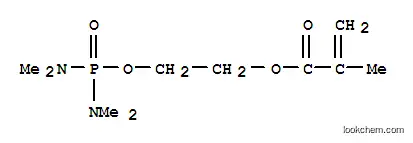 Molecular Structure of 54641-24-6 (2-[[bis(dimethylamino)phosphinyl]oxy]ethyl methacrylate)