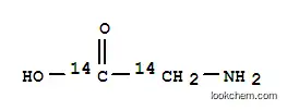 Molecular Structure of 54745-47-0 (GLYCINE, [14C(U)])