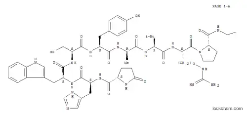 Molecular Structure of 54797-49-8 (LHRH, N-Et-AlaNH2(6)-)