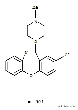 Molecular Structure of 54810-23-0 (Loxapine hydrochloride)
