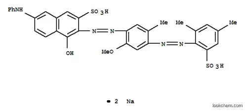 Molecular Structure of 5489-77-0 (Direct Violet 51)