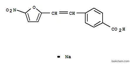 Molecular Structure of 54992-23-3 (Sodium nifurstylenate)