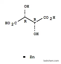 Molecular Structure of 551-64-4 (ZINC TARTRATE)