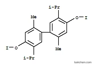 Molecular Structure of 552-22-7 (THYMOL IODIDE)