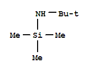 Molecular Structure of 5577-67-3 (Silanamine,N-(1,1-dimethylethyl)-1,1,1-trimethyl-)