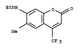 7-(Ethylamino)-6-methyl-4-(trifluoromethyl)-2H-chromen-2-one