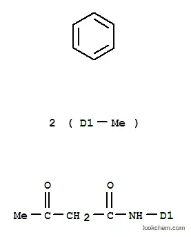 Molecular Structure of 55909-76-7 (N-(dimethylphenyl)-3-oxobutyramide)