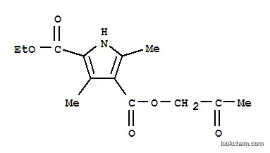 Molecular Structure of 561004-50-0 (1H-Pyrrole-2,4-dicarboxylicacid,3,5-dimethyl-,2-ethyl4-(2-oxopropyl)ester(9CI))