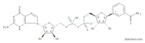 Molecular Structure of 5624-35-1 (NICOTINAMIDE GUANINE DINUCLEOTIDE SODIUM SALT)