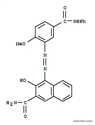 Molecular Structure of 56396-10-2 (4-[[5-(anilino)carbonyl-2-methoxyphenyl]azo]-3-hydroxynaphthalene-2-carboxamide)