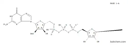 Molecular Structure of 57718-00-0 (7-methylguanosine-5'-triphosphoryl-2'-O-methylguanosine)