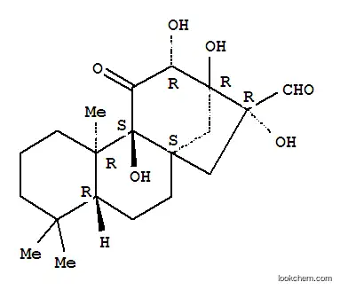 Molecular Structure of 57743-92-7 (Phlebiakauranol aldehyde)