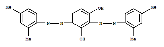 1,3-Benzenediol,2,4-bis[2-(2,4-dimethylphenyl)diazenyl]-(5863-44-5)