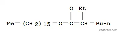Molecular Structure of 59130-69-7 (HEXADECYL 2-ETHYLHEXANOATE)