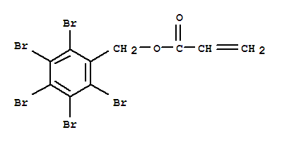 Poly(pentabromobenzyl acrylate)