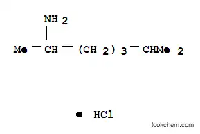Molecular Structure of 5984-59-8 ((1,5-dimethylhexyl)ammonium chloride)