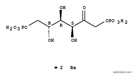 Molecular Structure of 6035-52-5 (FRUCTOSE-1,6-DIPHOSPHATE BARIUM SALT)