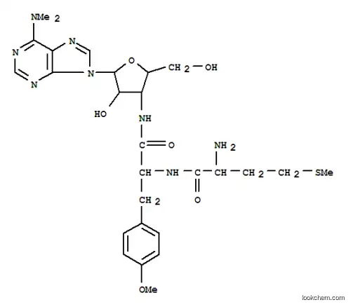 Molecular Structure of 6042-08-6 (methionylpuromycin)