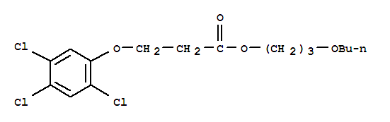 Propanoic acid,3-(2,4,5-trichlorophenoxy)-, 3-butoxypropyl ester