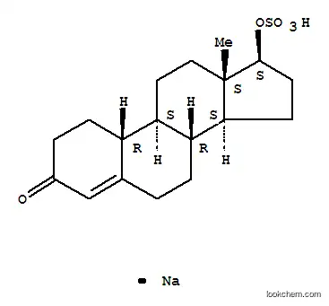 Molecular Structure of 60672-82-4 (Nandrolone sulfate sodium salt)