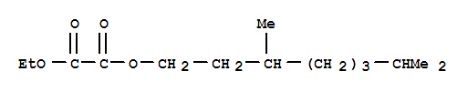 60788-24-1,3,7-dimethyloctyl ethyl oxalate,Ethanedioicacid, 3,7-dimethyloctyl ethyl ester (9CI); 3,7-Dimethyloctyl ethyl oxalate;Ethyl 3,7-dimethyloctyl oxalate