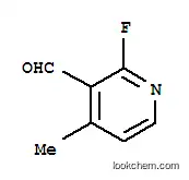 Molecular Structure of 609771-39-3 (2-FLUORO-3-FORMYL-4-PICOLINE)