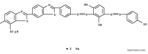 disodium 2'-[4-[[2,6-dihydroxy-3-[(4-sulphonatophenyl)azo]phenyl]azo]phenyl]-6-methyl[2,6'-bibenzothiazole]-7-sulphonate