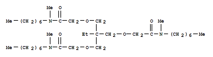 Acetamide,2,2'-[[2-ethyl-2-[[2-(heptylmethylamino)-2-oxoethoxy]methyl]-1,3-propanediyl]bis(oxy)]bis[N-heptyl-N-methyl-(9CI)