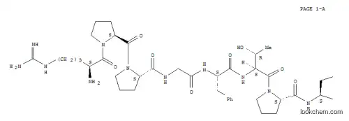 Molecular Structure of 6120-63-4 ((THR6)-BRADYKININ)