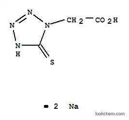 Molecular Structure of 61336-49-0 (SODIUM 2-(5-SULFIDO-1H-TETRAZOL-1-YL)ACETATE)